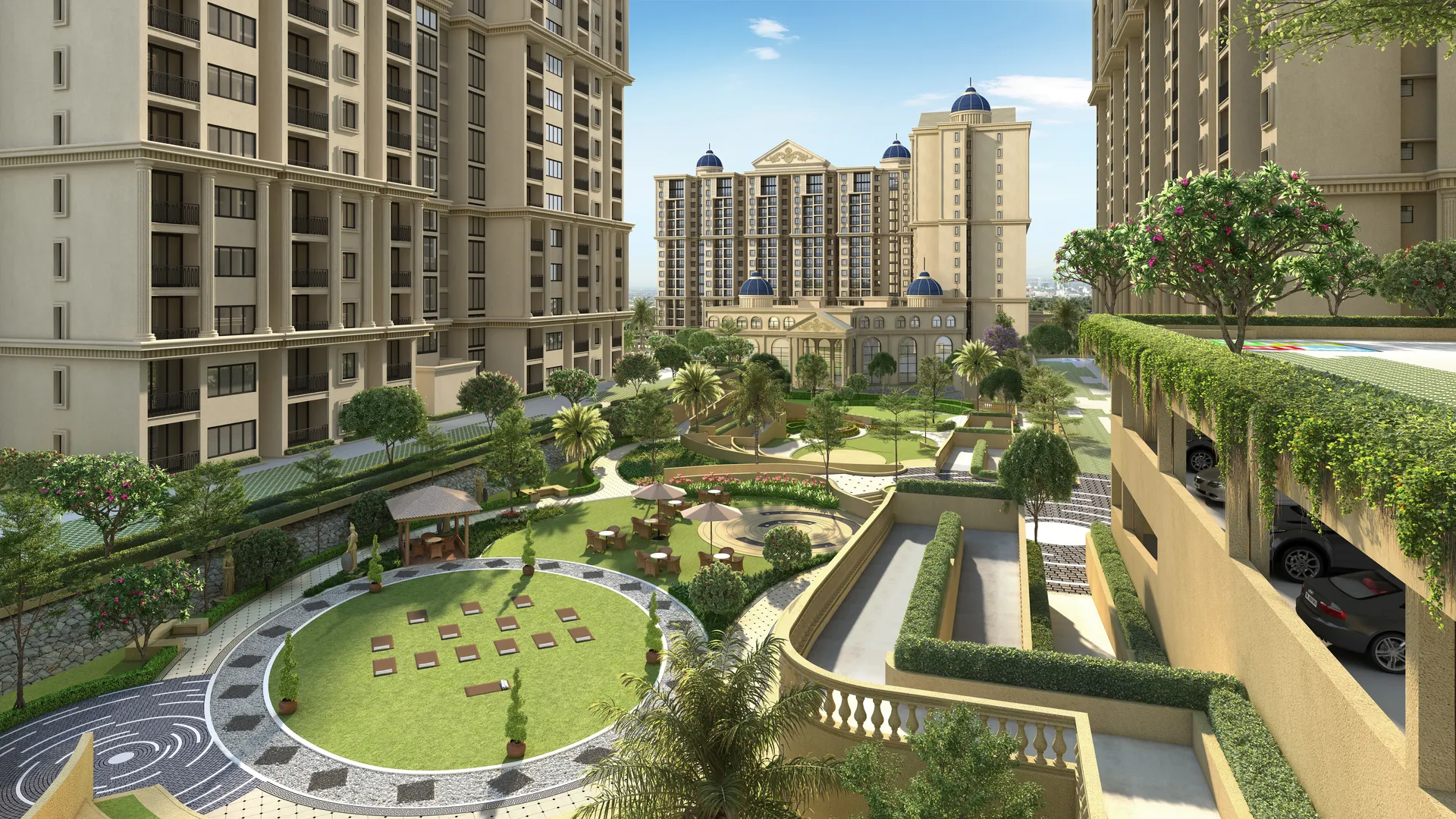 Lush Greenery & Open Spaces